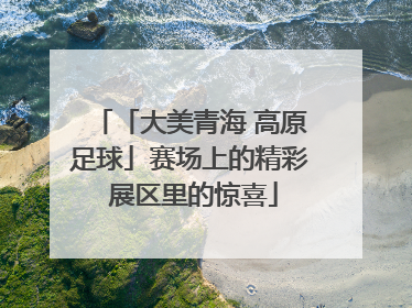 「大美青海 高原足球」赛场上的精彩 展区里的惊喜