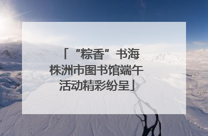 “粽香”书海 株洲市图书馆端午活动精彩纷呈