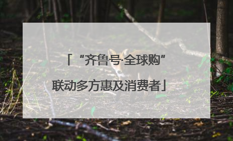 “齐鲁号·全球购”联动多方惠及消费者