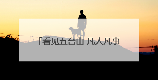 看见五台山 凡人凡事｜景中有“警” 警随“景”动 五台山景区“看得见”的平安守护