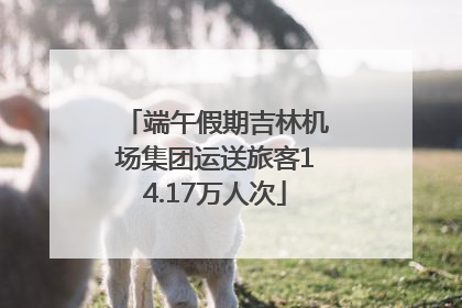 端午假期吉林机场集团运送旅客14.17万人次