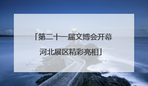 第二十一届文博会开幕 河北展区精彩亮相