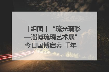 组图｜“琉光璃彩—淄博琉璃艺术展”今日国博启幕 千年窑火绽放京城