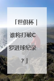 世俱杯｜谁将打破C罗进球纪录？