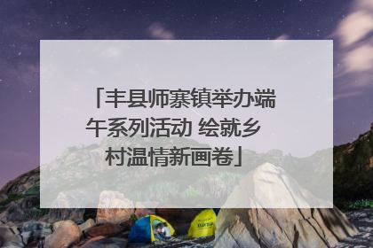 丰县师寨镇举办端午系列活动 绘就乡村温情新画卷