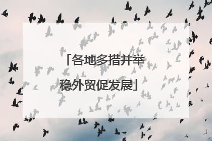 各地多措并举稳外贸促发展