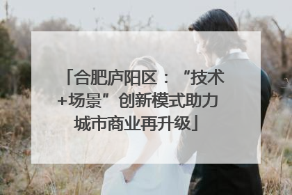 合肥庐阳区：“技术+场景”创新模式助力城市商业再升级