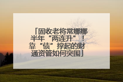 固收老将常娜娜半年“两连升”！靠“债”撑起的财通资管如何突围