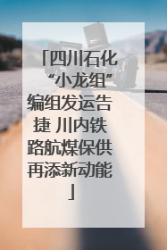 四川石化“小龙组”编组发运告捷 川内铁路航煤保供再添新动能