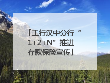 工行汉中分行“1+2+N”推进存款保险宣传