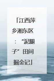 江西萍乡湘东区：“泥腿子”田间掘金记