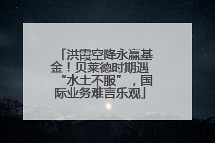 洪霞空降永赢基金！贝莱德时期遇“水土不服”，国际业务难言乐观