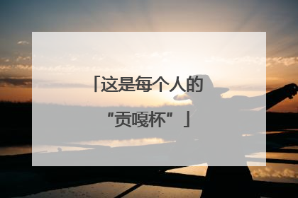 这是每个人的“贡嘎杯”