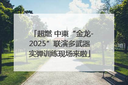 超燃 中柬“金龙-2025”联演多武器实弹训练现场来啦