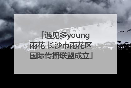 遇见多young雨花 长沙市雨花区国际传播联盟成立