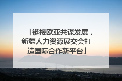 链接欧亚共谋发展，新疆人力资源展交会打造国际合作新平台