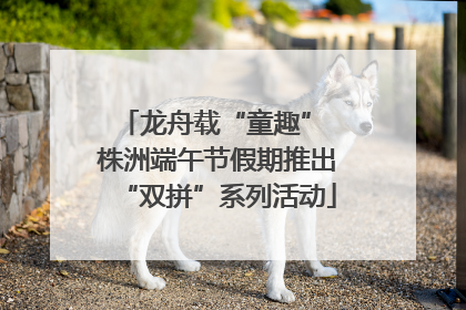 龙舟载“童趣” 株洲端午节假期推出“双拼”系列活动